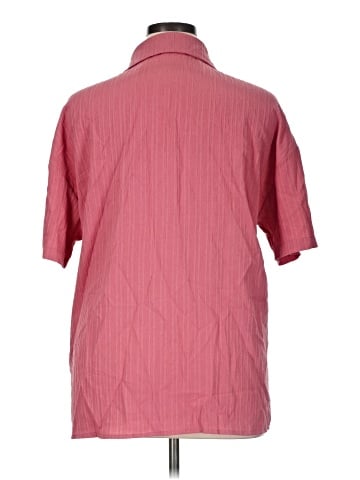 Emery Rose 3/4 Sleeve Button-Down Shirt (view 2)