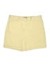 Lands' End Solid Yellow Khaki Shorts Size 12 - photo 1