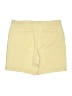 Lands' End Solid Yellow Khaki Shorts Size 12 - photo 2