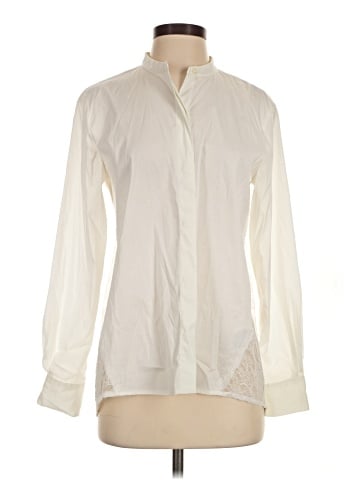 Donna Karan New York Long Sleeve Blouse (view 1)