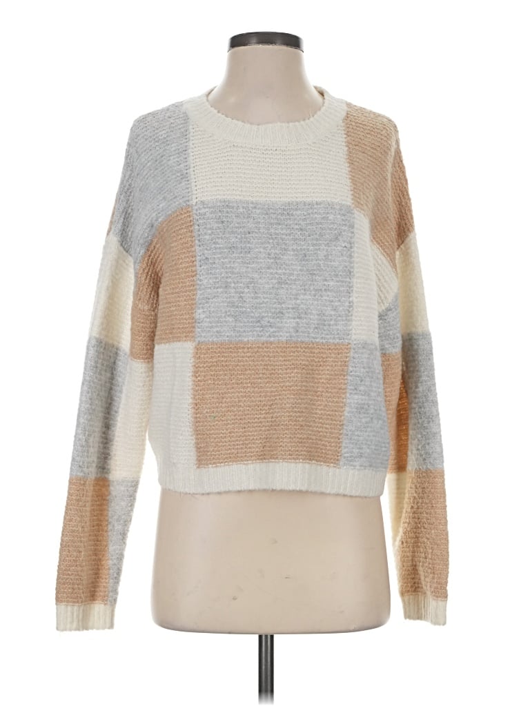 Pre-owned Dreamers By Debut Pullover Sweater In Tan