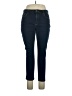 MICHAEL Michael Kors Solid Blue Jeans Size 14 - photo 1