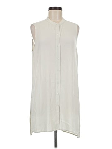Eileen Fisher Sleeveless Silk Top (view 1)