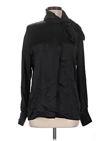 Escada by Margaretha Ley Long Sleeve Silk Top (view 1)