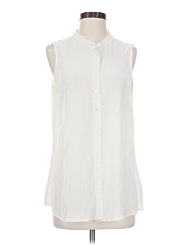 Eileen Fisher Sleeveless Silk Top (view 1)