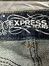 Express Jeans Hearts Blue Jeans Size 4S - photo 7