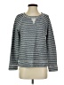 Lou & Grey Stripes Gray Pullover Sweater Size S - photo 1