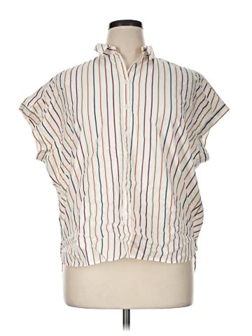 Madewell Short Sleeve Blouse (view 1)