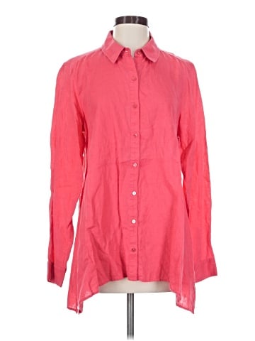 Eileen Fisher Long Sleeve Button-Down Shirt (view 1)