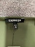 Express Solid Green Casual Dress Size XS - photo 7