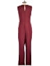 Robert Rodriguez Solid Burgundy Jumpsuit Size 12 - photo 2