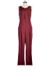Robert Rodriguez Solid Burgundy Jumpsuit Size 12 - photo 1
