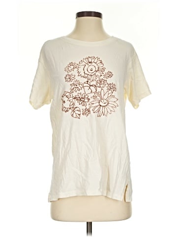 Madewell Graphic Softfade Cotton Oversized Tee (view 1)