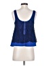 Lucca Couture Blue Tank Top Size S - photo 2
