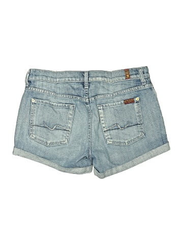 7 For All Mankind Denim Shorts (view 2)