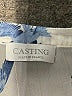 Casting 100% Polyester Ivory Long Sleeve Blouse Size M - photo 7