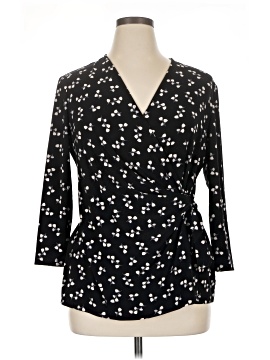 Anne Klein 3/4 Sleeve Blouse