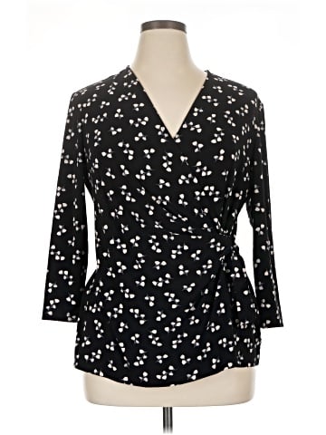 Anne Klein 3/4 Sleeve Blouse (view 1)