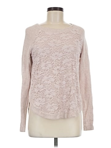 Knitted & Knotted Pullover Sweater (view 1)