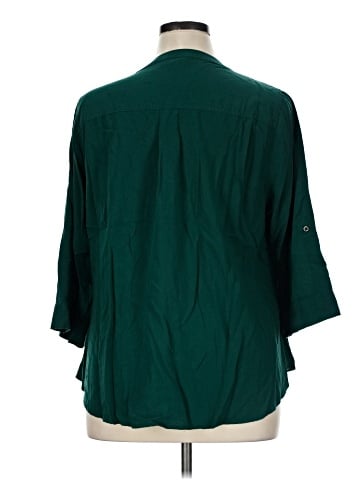 Torrid 3/4 Sleeve Blouse (view 2)