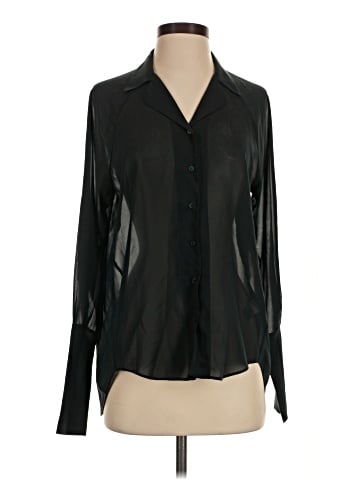 Theyskens' Theory Long Sleeve Blouse (view 1)