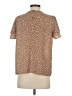 Pleione 100% Polyester Brown Short Sleeve Blouse Size S - photo 2