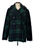 Old Navy Plaid Green Coat Size L - photo 1