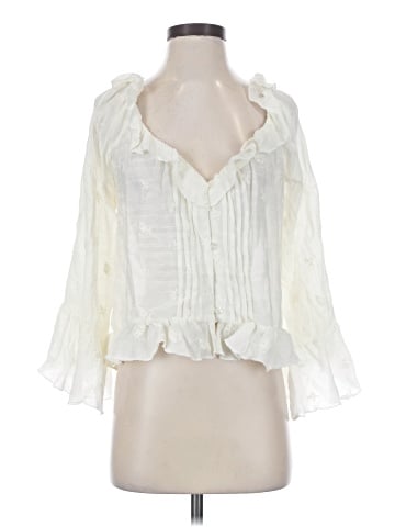 Kimchi Blue 3/4 Sleeve Blouse (view 1)