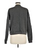 Hem & Thread 100% Polyester Gray Zip Up Hoodie Size M - photo 2