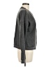 Hem & Thread 100% Polyester Gray Zip Up Hoodie Size M - photo 4