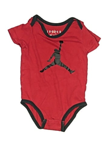 Air Jordan Short Sleeve Onesie (view 1)