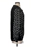 Left Coast by Dolan 100% Polyester Polka Dots Black Long Sleeve Blouse Size S - photo 4