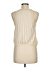 Project Social T Ivory Sleeveless Blouse Size M - photo 2