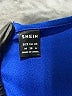 Shein 100% Polyester Blue Short Sleeve Top Size 6 - photo 7