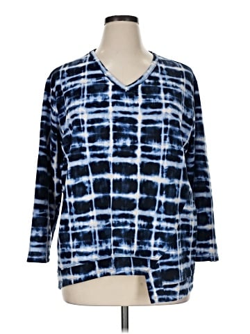Skye's The Limit 3/4 Sleeve Blouse (view 1)