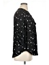 Torrid 100% Polyester Stars Black 3/4 Sleeve Blouse Size 1X Plus (1) - photo 4