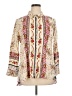 Cyrena Paisley Ivory Long Sleeve Blouse Size XL - photo 1