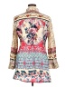 Cyrena Paisley Ivory Long Sleeve Blouse Size XL - photo 2