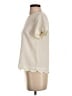 Monteau Ivory Short Sleeve Top Size S - photo 5