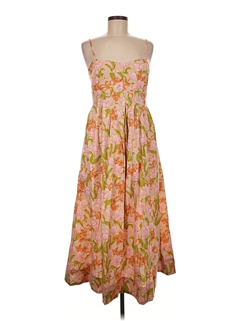 Studio Casual Dress In Orange