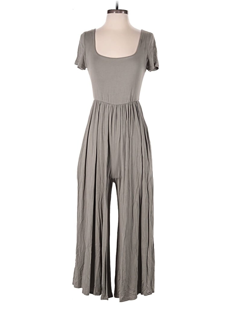 Pre-owned Final Touch Jumpsuit In Gray