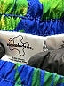Nickelodeon 100% Polyester Blue Rash Guard Size M (kids) - photo 3