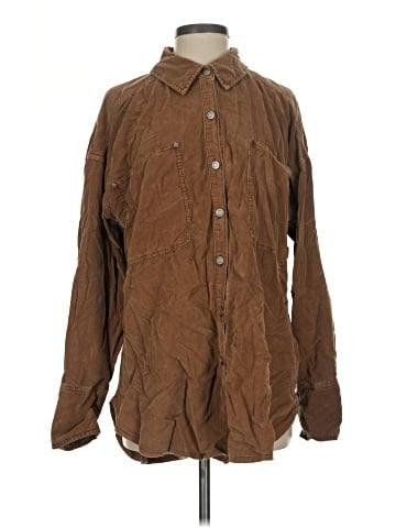 We the Free Long Sleeve Button-Down Shirt (view 1)