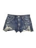 Zara Blue Denim Shorts Size 8 - photo 1