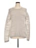 Lou & Grey Metallic Silver Wool Pullover Sweater Size XL - photo 1