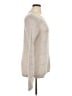 Lou & Grey Metallic Silver Wool Pullover Sweater Size XL - photo 4