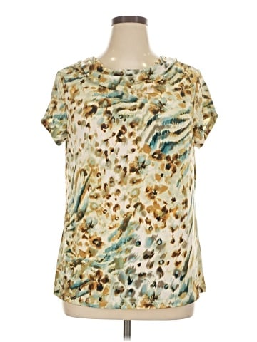 Susan Graver Short Sleeve T-Shirt (view 1)