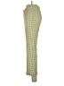 Lesley Evers Houndstooth Green Casual Pants Size XS - photo 5