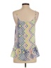 E by Eloise 100% Polyester Blue Sleeveless Blouse Size S - photo 2