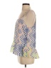 E by Eloise 100% Polyester Blue Sleeveless Blouse Size S - photo 5